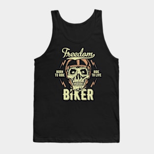 Freedom Biker Tank Top